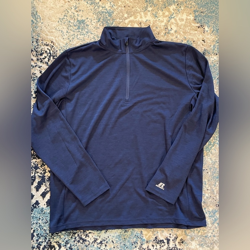 Russell Athletics Dri-Power Mens QZip *Like New* Sz XL